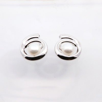 Orecchini Domar Gioielli Donna Orecchini perle argento 925 in Argento EPB119817 - EPB119817